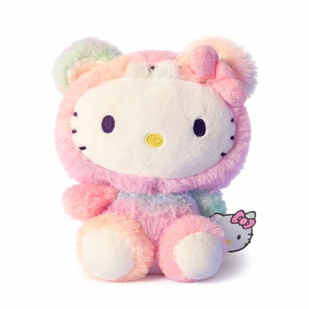 Hello Kitty Rainbow Sherbet 9” Plush Toy
